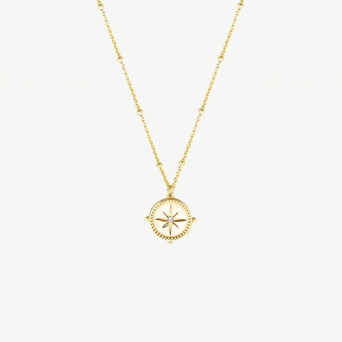 Compass of the Soul Necklace Gold 1 - Australian Jewellery Brand Bowerbird Jewels
