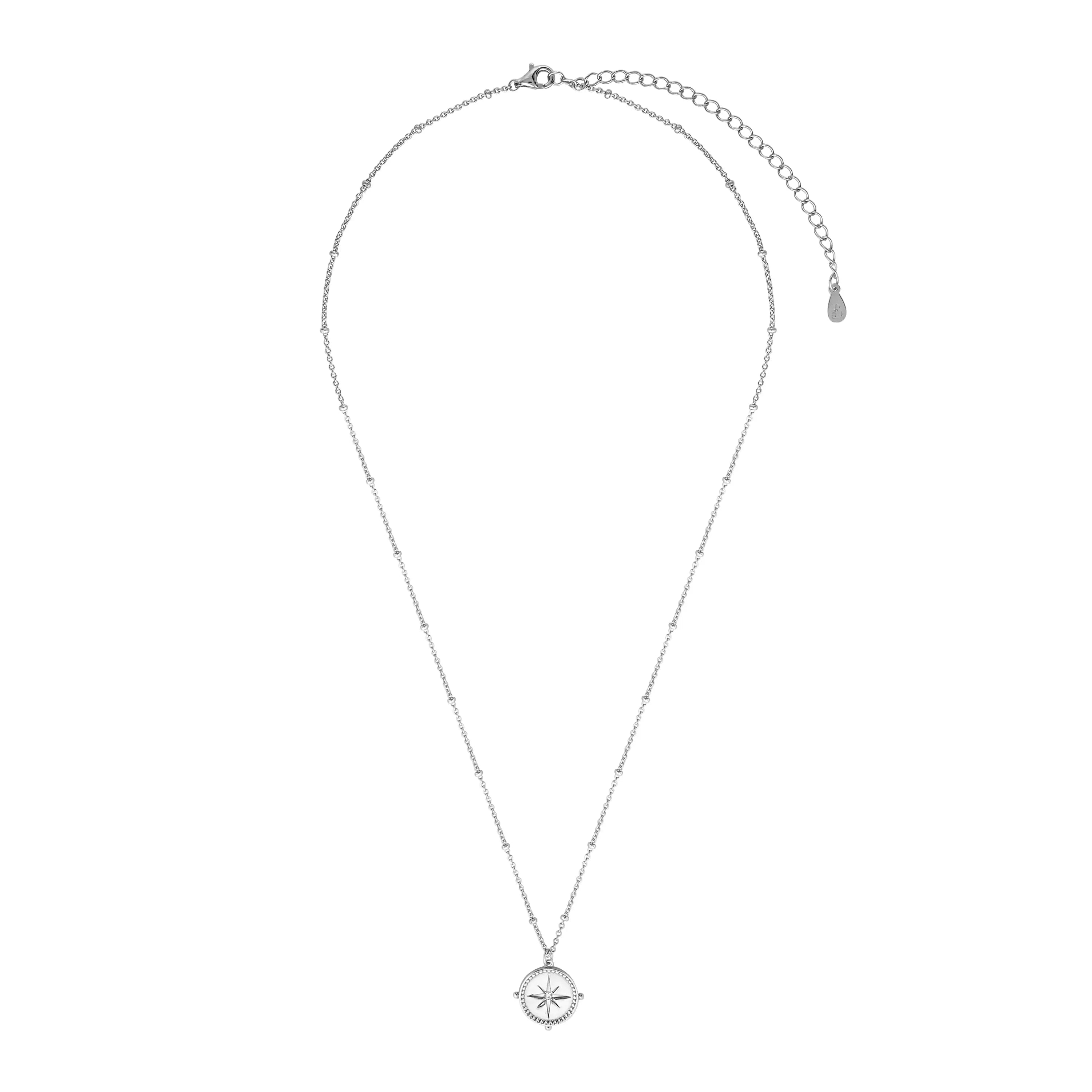 Compass of the Soul Necklace Silver 12- Australian Jewellery Brand Bowerbird Jewels