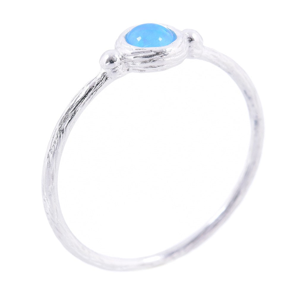 Cosmos Opalite Ring Silver 3 - Bowerbird Jewels - Online Jewellery Store