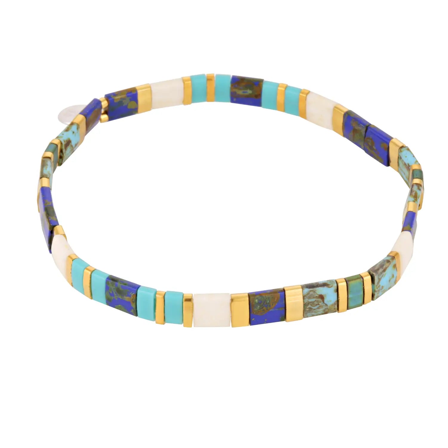 Mosaic Bracelet - Azurite 1 - Australian Jewellery Brand Bowerbird Jewels