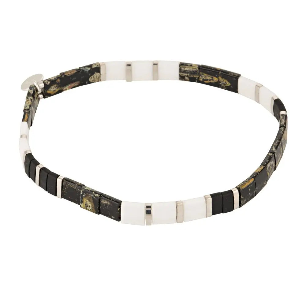 Mosaic Bracelet - Raven 1 - Australian Jewellery Brand Bowerbird Jewels