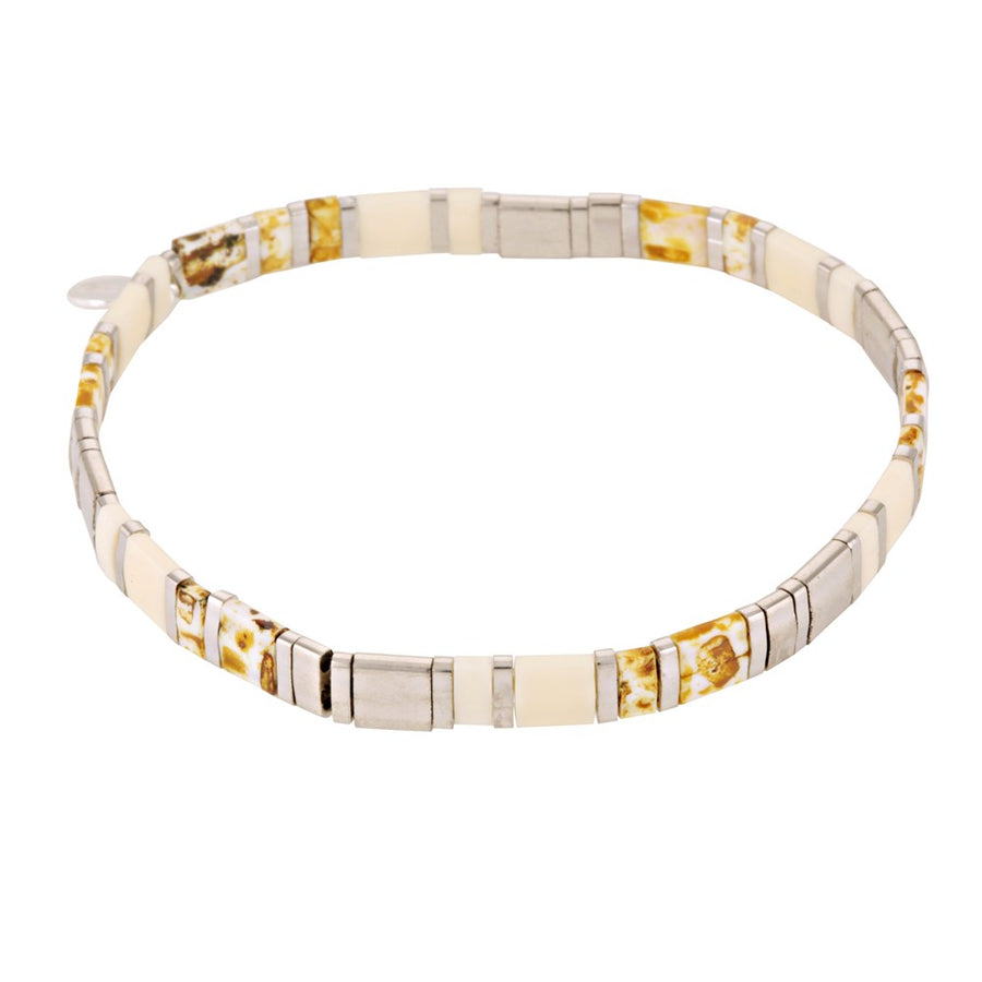 Mosaic Bracelets Slate 1 - Bowerbird Jewels - Online Jewellery Store