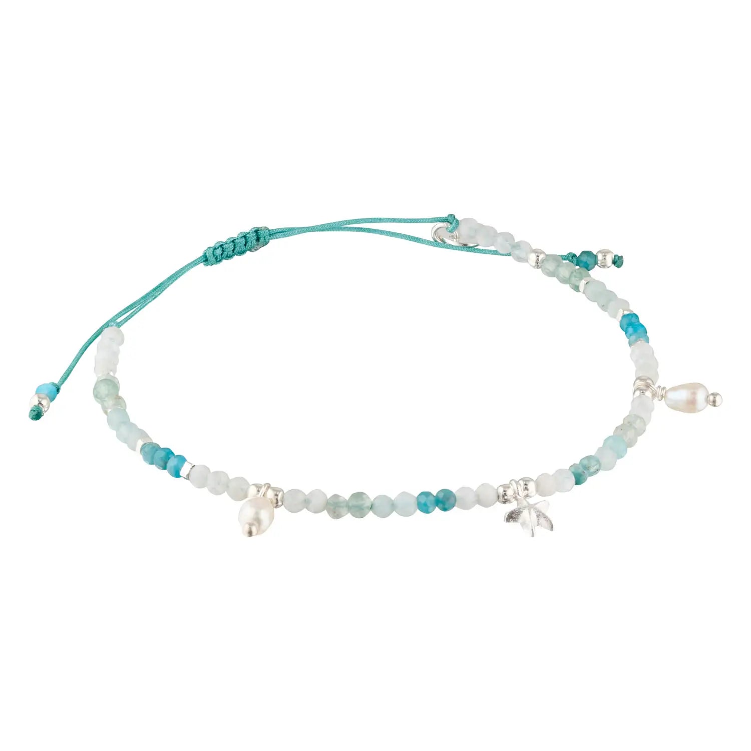 Saltwater Starfish, Pearl and Gemstone Stacking Bracelet 1 - Australian Jewellery Brand Bowerbird Jewels