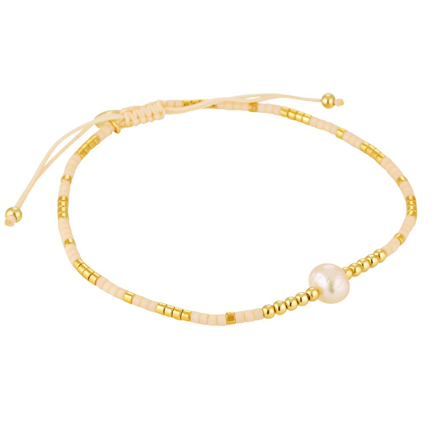Xanadu Pearl Stacking Bracelet Macaroon 1 - Bowerbird Jewels - Online Jewellery Store