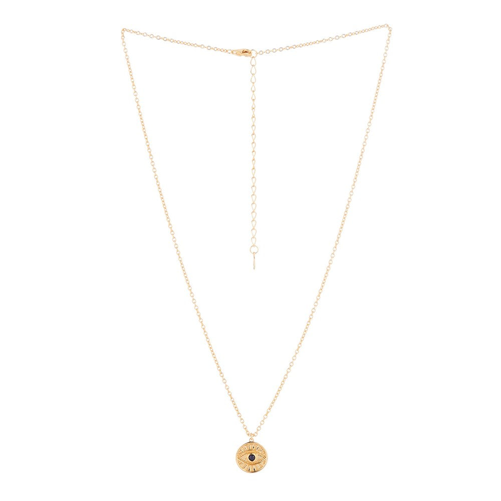 Minds Eye Necklace Gold 3 - Bowerbird Jewels - Online Jewellery Stores