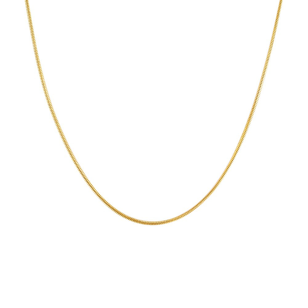 Gold Snake Chain 1 -  Bowerbird Jewels - Online Jewellery Stores