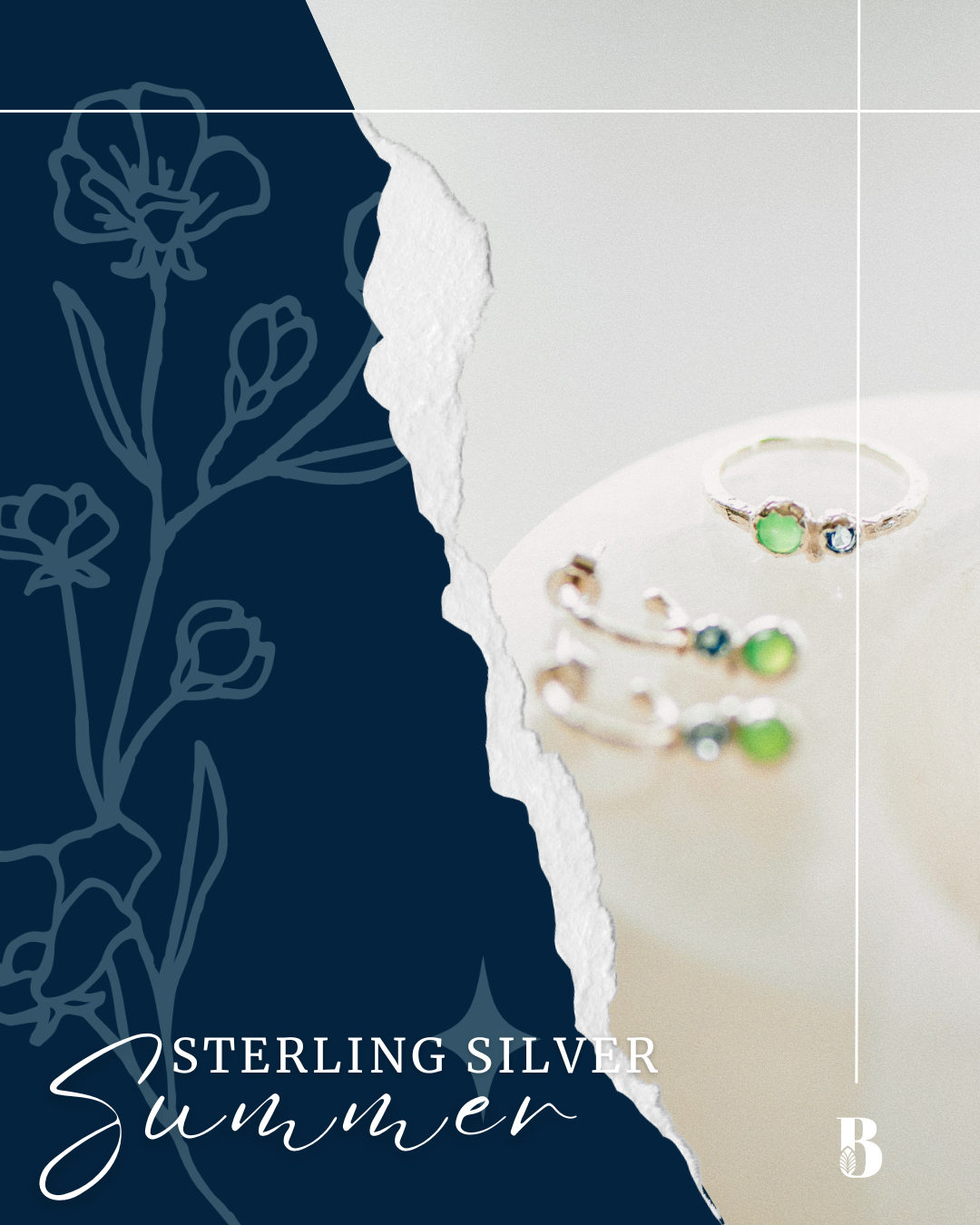 Hold tight to that summer feeling with hot, hot, hot Sterling Silver!