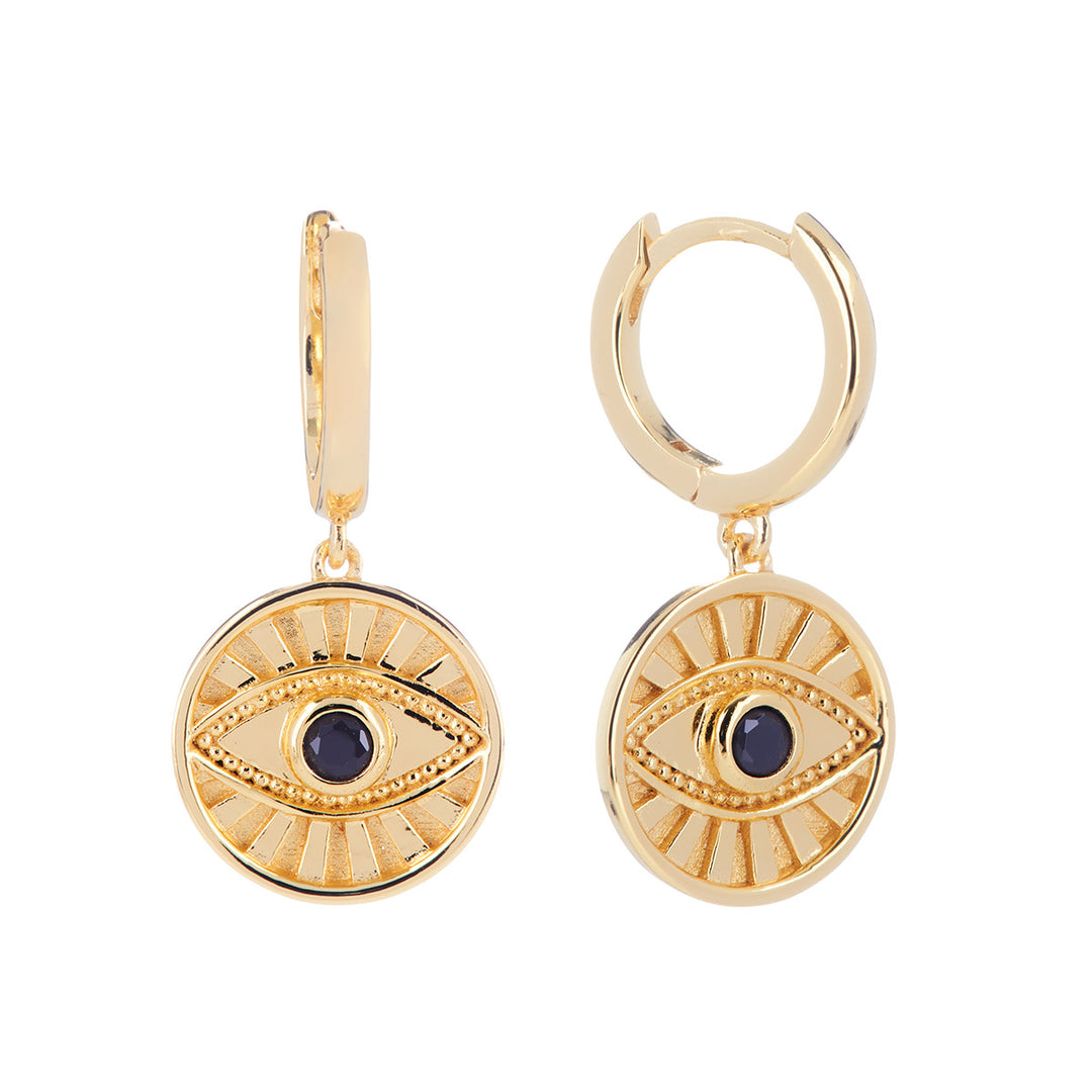 Minds Eye Huggie Earrings