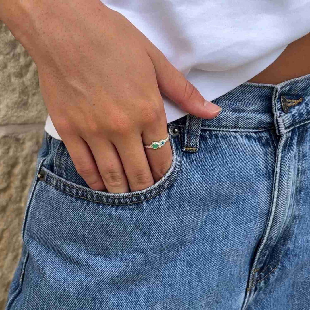 Empowered Organic Stacking Ring