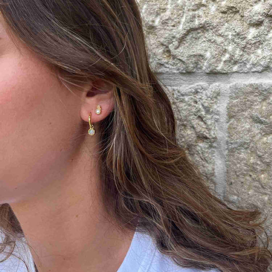 Enlightened Organic Drop Earrings