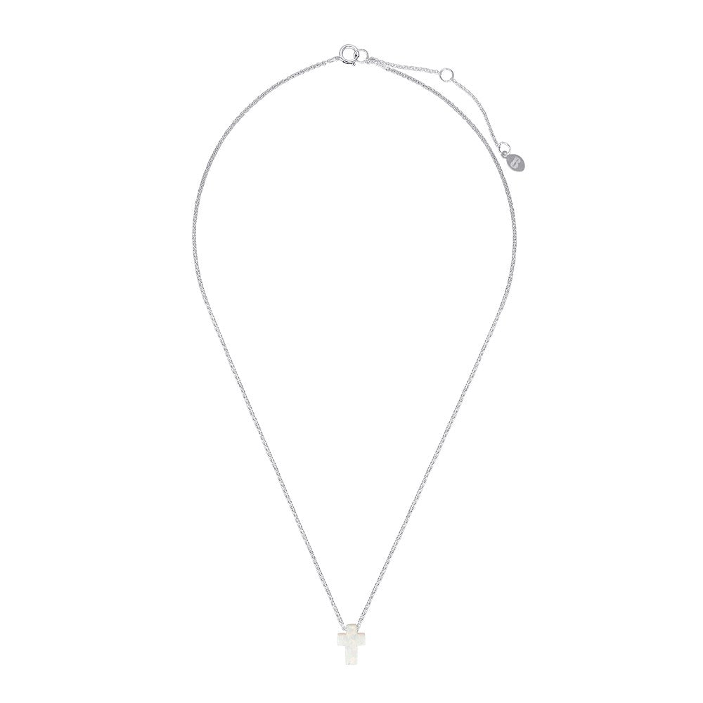 Opalite Cross Necklace