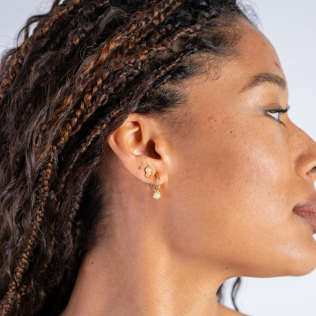 Enlightened Organic Drop Earrings