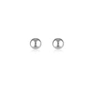 3.0mm Ball Stud Earrings Silver 2 - Australian Jewellery Brand Bowerbird Jewels