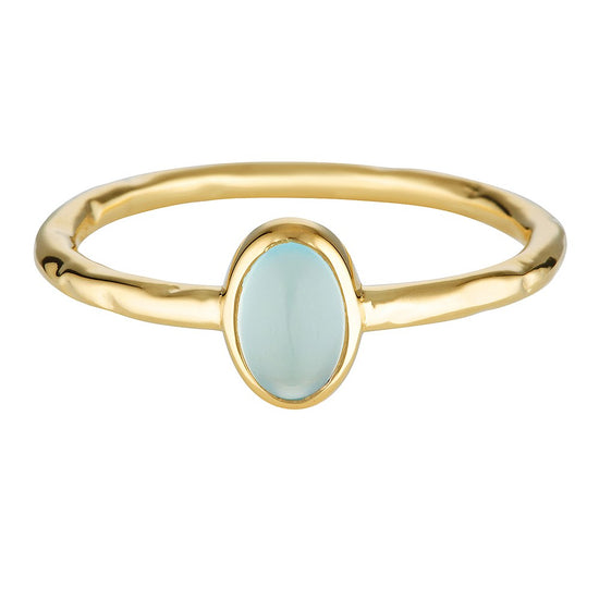 Solasta Aqua Chalcedony Ring