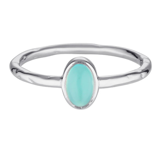 Solasta Aqua Chalcedony Ring