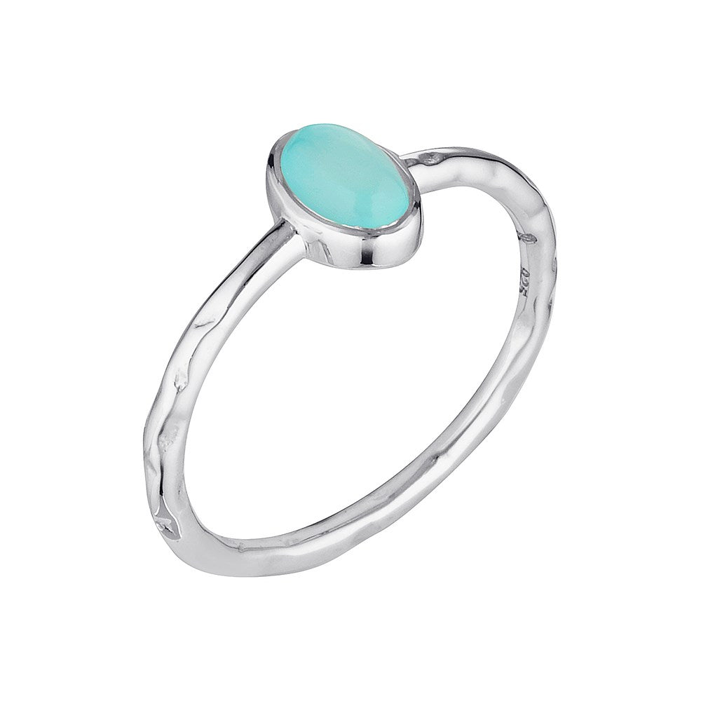 Solasta Aqua Chalcedony Ring