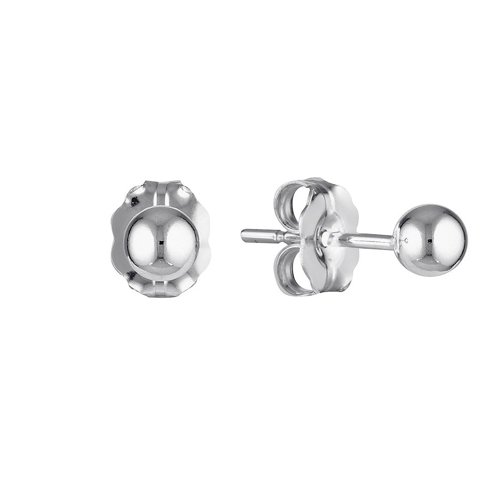 4.0mm Ball Stud Earrings