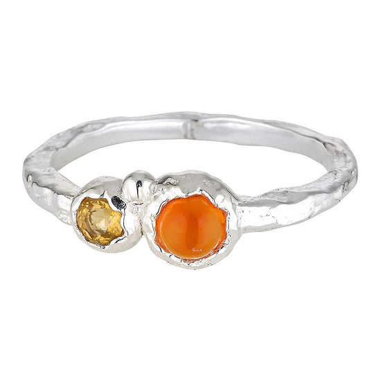 Energised Organic Stacking Ring