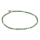 Colour Splice Green Agate Gemstone Stacking Bracelet 1 - Australian Jewellery Brand Bowerbird Jewels