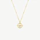Compass of the Soul Necklace Gold 1 - Australian Jewellery Brand Bowerbird Jewels