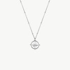 Compass of the Soul Necklace Silver 1 - Australian Jewellery Brand Bowerbird Jewels