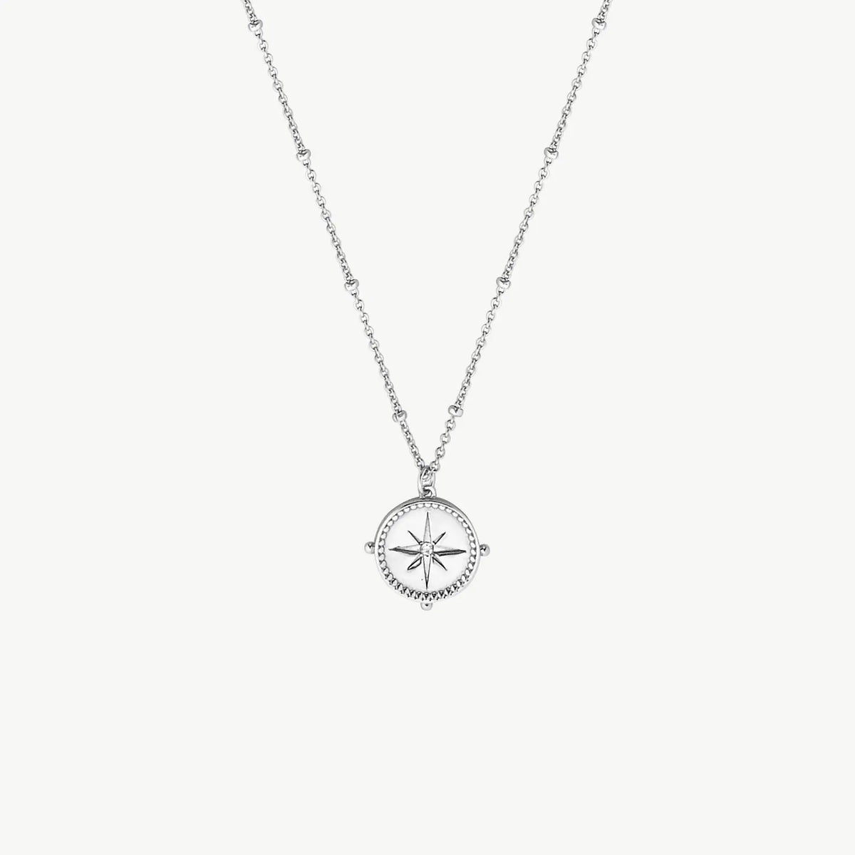 Compass of the Soul Necklace Silver 1 - Australian Jewellery Brand Bowerbird Jewels