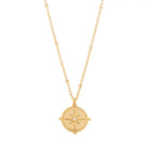 Compass of the Soul Necklace Gold 1 - Australian Jewellery Brand Bowerbird Jewels