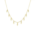 Dew Drops Necklace Gold 1 - Australian Jewellery Brand Bowerbird Jewels