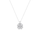 Four Leaf Clover Pendant Necklace in Sterling Silver or Gold Silver 1 - Australian Jewellery Brand Bowerbird Jewels