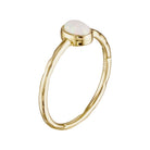 Gold-Solasta Solitaire Opalite Ring in 18K Gold Vermeil2-Australian Jewellery Brand Bowerbird Jewels