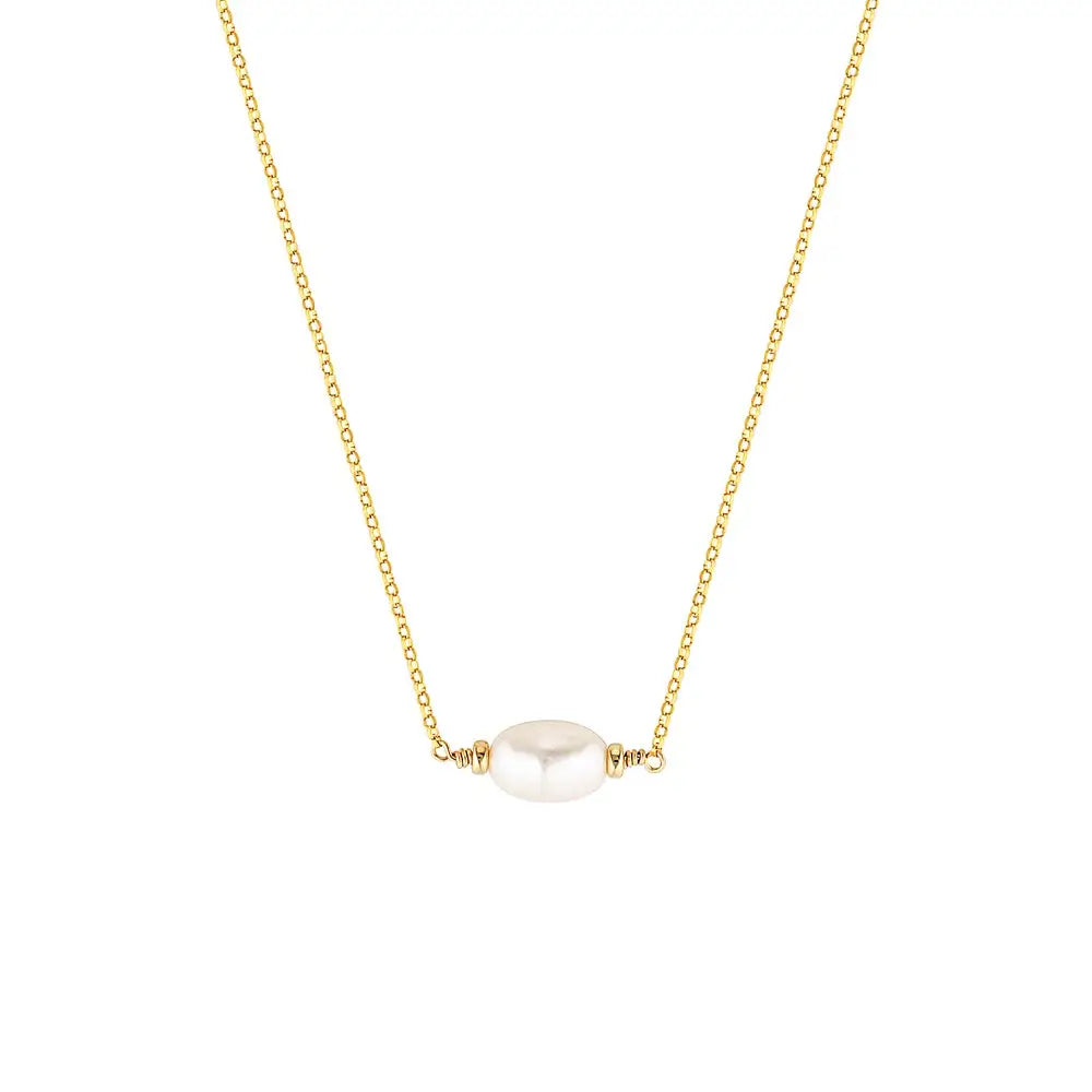 Gold Filled Sarang Pearl Necklace Gold 1 - Australian Jewellery Brand Bowerbird Jewels