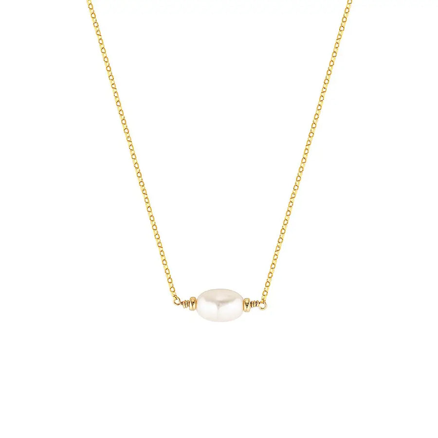 Gold Filled Sarang Pearl Necklace Gold 1 - Australian Jewellery Brand Bowerbird Jewels