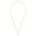 Mara Gold Filled Necklace with Mixed Freshwater Pearl Drops Gold 3 - Bowerbird Jewels - Online Jewellery Store