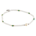 Moonseed Quartz, Turquoise and Pearl Beaded Stacking Bracelet 1 - Australian Jewellery Brand Bowerbird Jewels