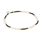 Moonstruck Pearl Stacking Bracelets Sable 1 - Bowerbird Jewels - Online Jewellery Store