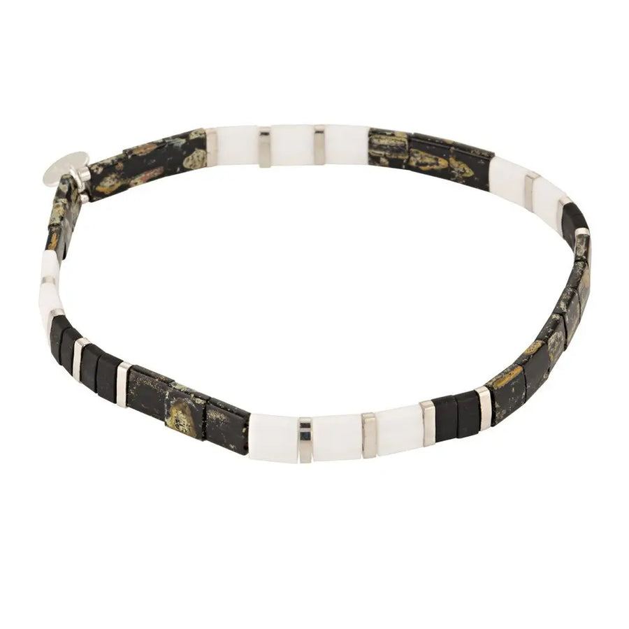 Mosaic Bracelet - Raven 1 - Australian Jewellery Brand Bowerbird Jewels