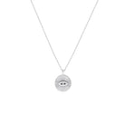 Omnis Evil Eye Necklace in Sterling Silver or Gold Silver 1 - Australian Jewellery Brand Bowerbird Jewels