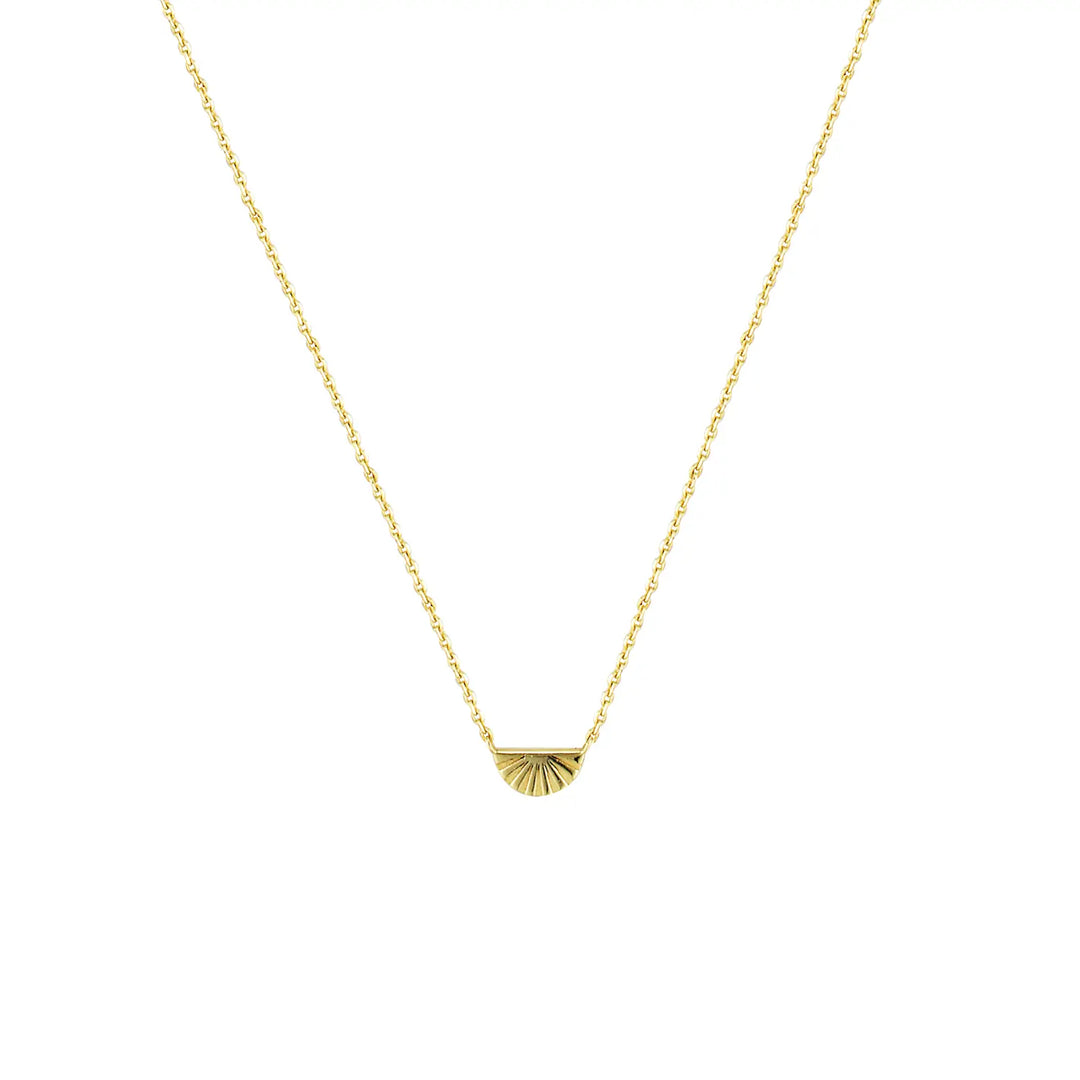 Rising Sun Necklace Gold 1 - Australian Jewellery Brand Bowerbird Jewels
