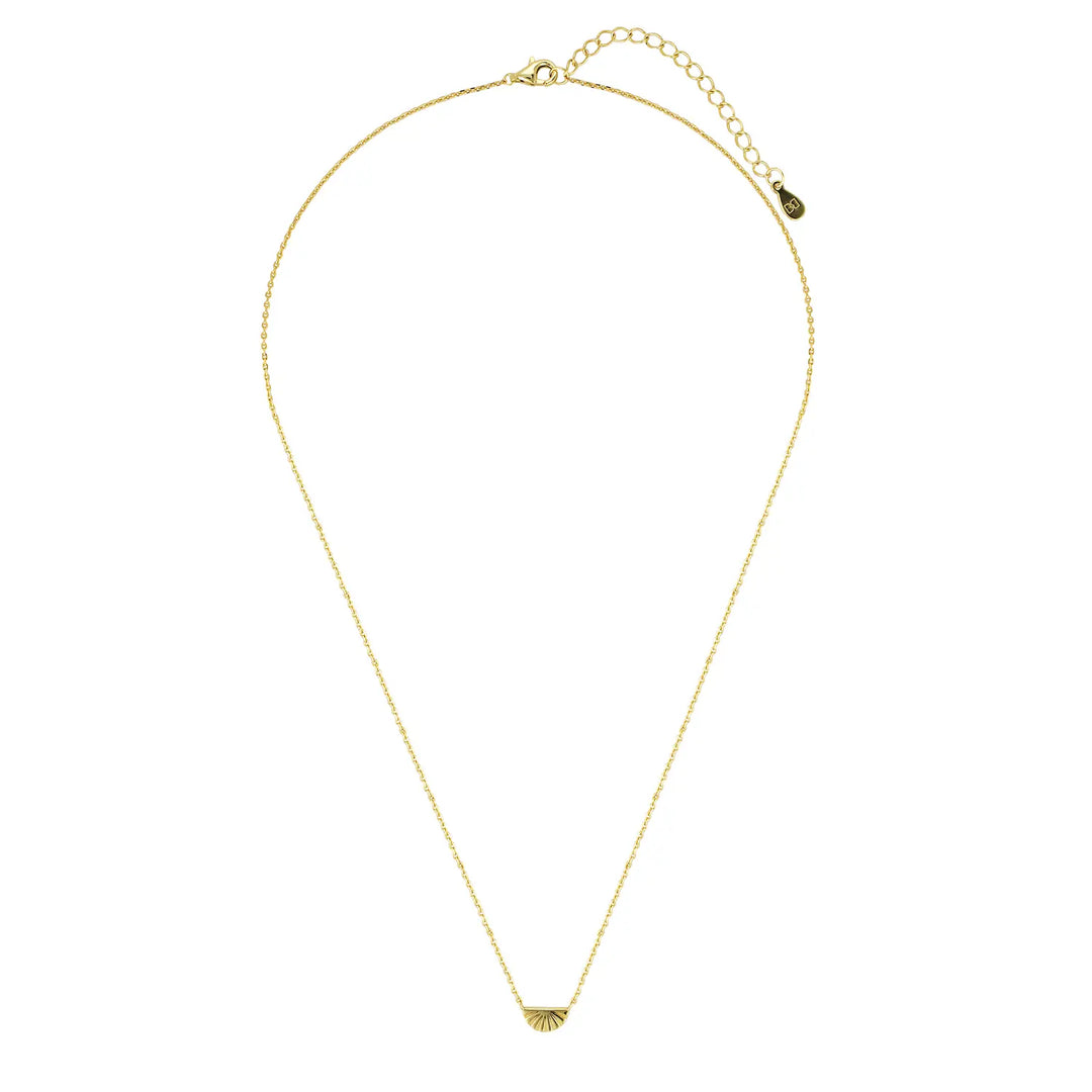 Rising Sun Necklace Gold 2 - Australian Jewellery Brand Bowerbird Jewels