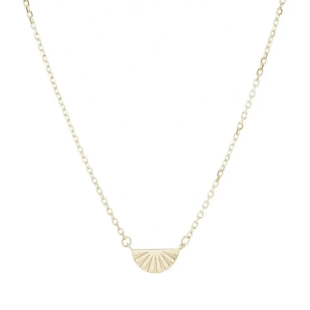 Rising Sun Necklace Gold 3 - Australian Jewellery Brand Bowerbird Jewels