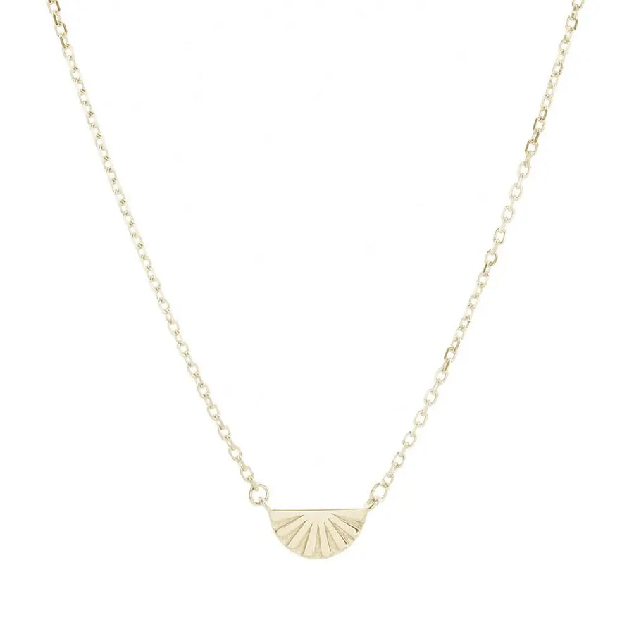 Rising Sun Necklace Gold 3 - Australian Jewellery Brand Bowerbird Jewels
