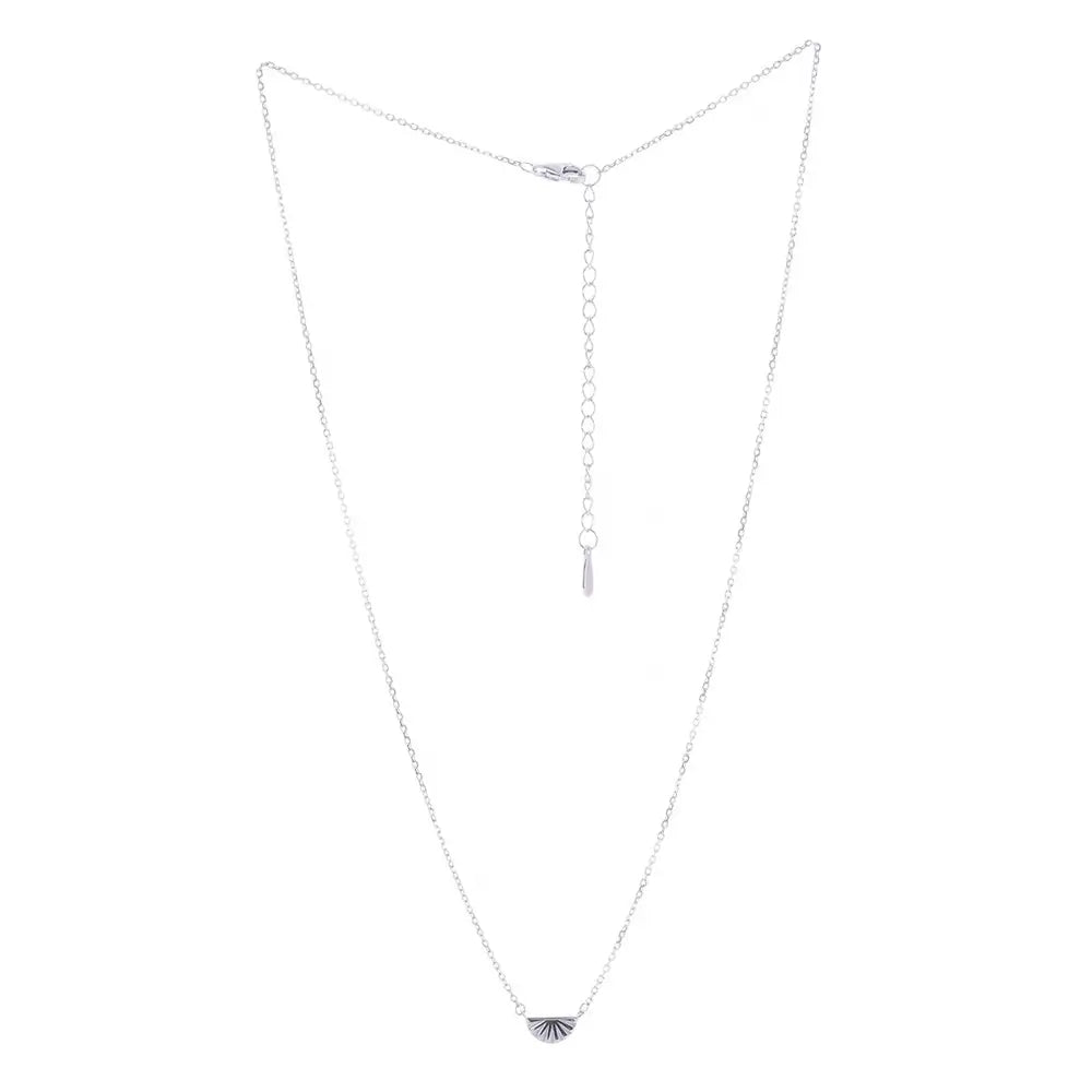 Rising Sun Necklace Silver 3 - Australian Jewellery Brand Bowerbird Jewels