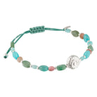 Silver Shell Gemstone Stacking Bracelet - Maui 1 - Australian Jewellery Brand Bowerbird Jewels