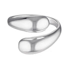 Silver Split Dome Ring Silver 1 - Bowerbird Jewels - Online Jewellery Store