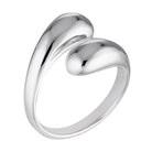 Silver Split Dome Ring Silver 3 - Bowerbird Jewels - Online Jewellery Store