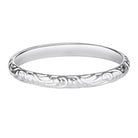 Silver Wavy Pattern Ring Silver 1 - Bowerbird Jewels - Online Jewellery Store