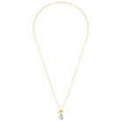 Skylark Blue Topaz Necklace in 18K Gold Vermeil or Silver Gold 2 - Australian Jewellery Brand Bowerbird Jewels