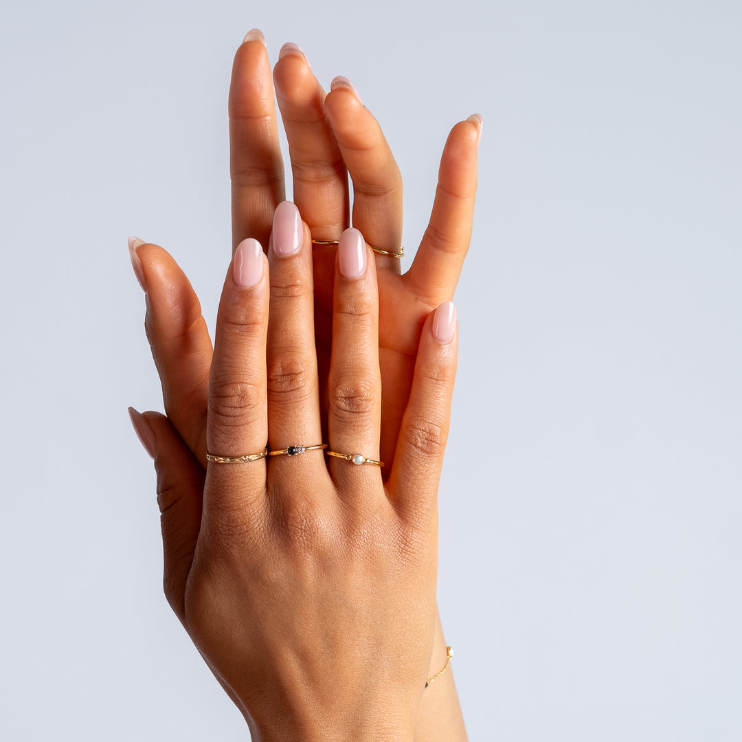  Stacking Rings Gold 3 - Bowerbird Jewels - Online Jewellery Stores