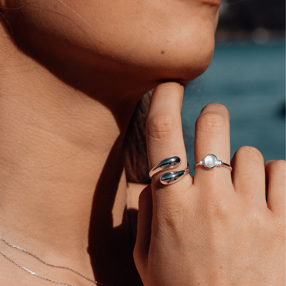 Stacking Rings Silver 5 - Bowerbird Jewels - Online Jewellery Store