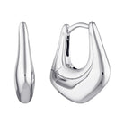 Veni Huggie Earrings Silver 1 - Australian Jewellery Brand Bowerbird Jewels